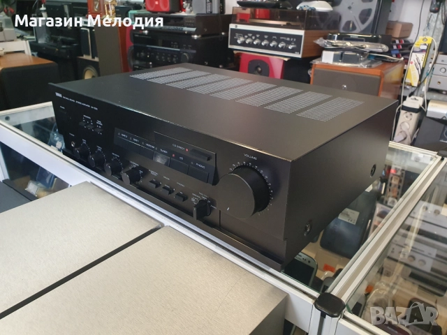 Усилвател Yamaha AX-530 Две по 110 вата на 4 ома. В отлично техническо и визуално състояние., снимка 7 - Ресийвъри, усилватели, смесителни пултове - 35579978