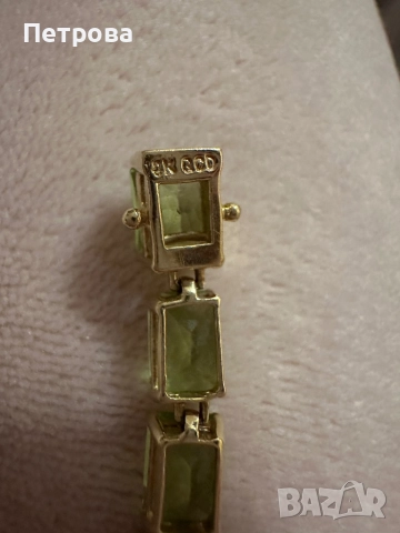 Зланта Гривна с Камъни , снимка 2 - Гривни - 52418727