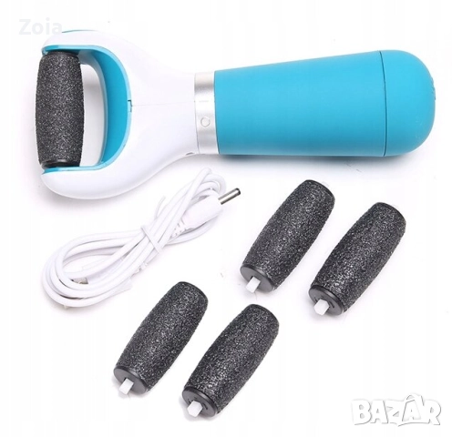 Електрическа пила, за пети + 5 ролки, USB, снимка 2 - Електрически пили за пети - 51484302