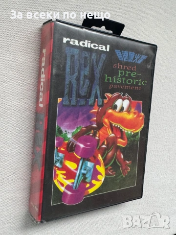 Radical Rex , Sega Genesis, снимка 2 - Аксесоари - 53986712