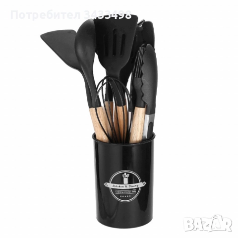 Комплект тенджери + подарък кухненски прибори розов, черен или зелен цвят , снимка 8 - Съдове за готвене - 51961471