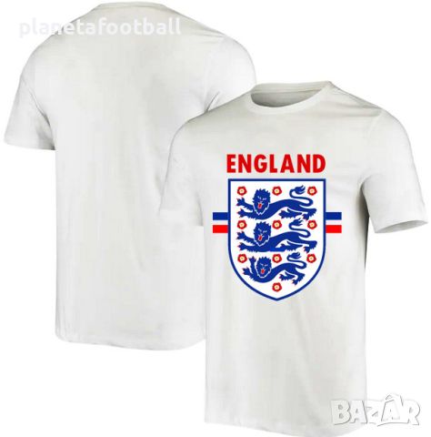 Футболна фен тениска на Англия за EURO 2024!Фен тениска на ENGLAND 2024!, снимка 3 - Фен артикули - 46219490
