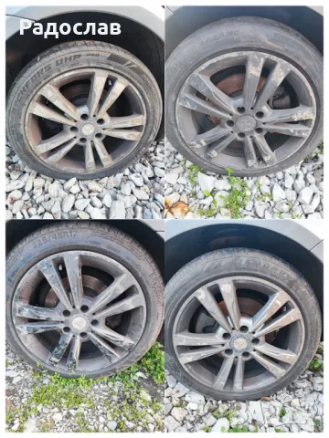 Джанти алуминиеви от Мерцедес цолове 15 16 17 18 19 и 20, снимка 2 - Гуми и джанти - 44239260