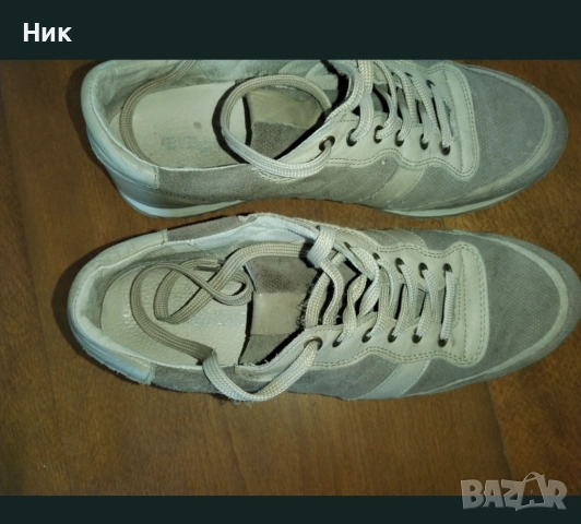 Продавам спортни обувки от естествена кожа и набук , снимка 4 - Спортно елегантни обувки - 53754912