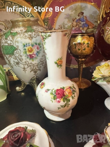 🌹✨ Royal Albert “Old Country Roses” – изискан порцеланов комплект за красота и стил ✨🌹, снимка 6 - Антикварни и старинни предмети - 53462273