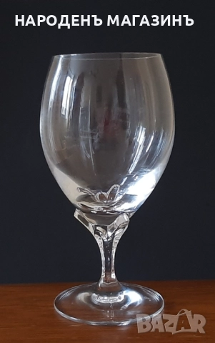 NACHTMANN – Немски кристал сервиз Кристални чаши за вино 6 броя  , снимка 6 - Други ценни предмети - 52877511