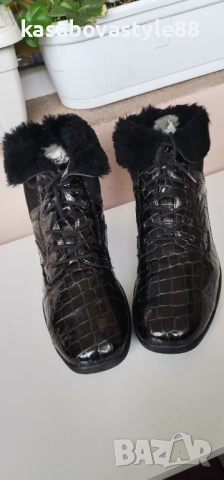 Дамски боти Waldlaufer Luftpolster 41н., снимка 10 - Дамски боти - 52367839