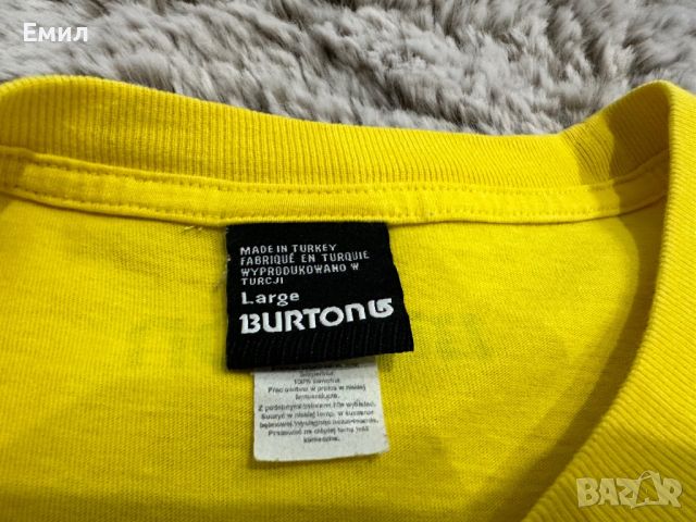 Мъжка тениска Burton, Размер L, снимка 3 - Тениски - 46334081