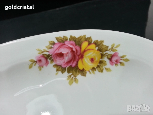 Стар немски порцелан плато , снимка 5 - Антикварни и старинни предмети - 52905589