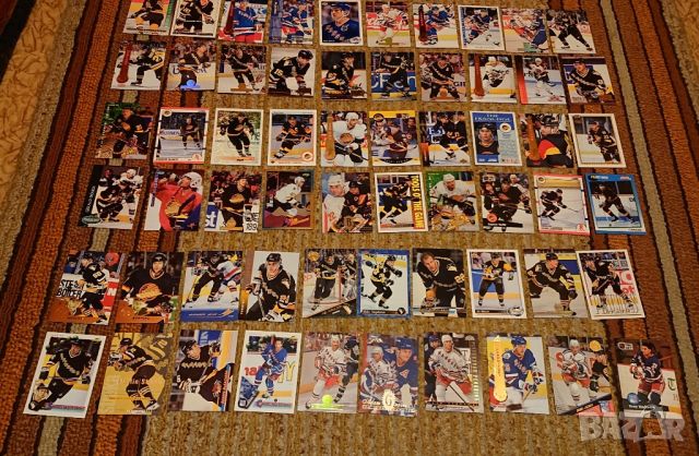 Колекционерски картички с хокеисти, снимка 1 - Колекции - 46240655