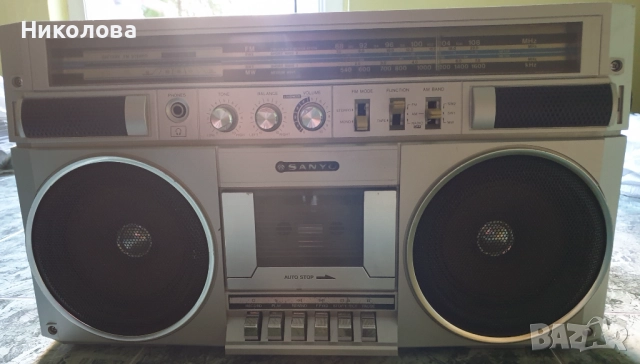 Продавам касетофон SANYO M9830K, за профилактика , снимка 6 - Радиокасетофони, транзистори - 51712948