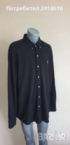 POLO Ralph Lauren FeatherWeight Mesh Pique Cotton Mens Size 2XL НОВО! ОРИГИНАЛ! Мъжка Риза!, снимка 6 - Ризи - 45734035