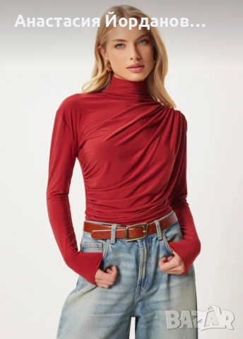 Блуза цветове, снимка 5 - Блузи с дълъг ръкав и пуловери - 52236998