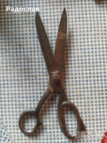 стара кована шивашка ножица, снимка 5 - Други инструменти - 54017150