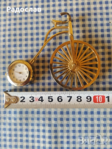 настолен часовник с формата на велосипед , снимка 9 - Други - 51719189