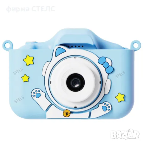 Детска камера STELS X300 със Селфи снимки, Full HD видео и игри, снимка 2 - Образователни игри - 49809260