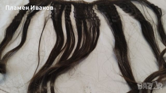 Екстеншъни от естествена коса / кичури , снимка 2 - Аксесоари за коса - 45711273