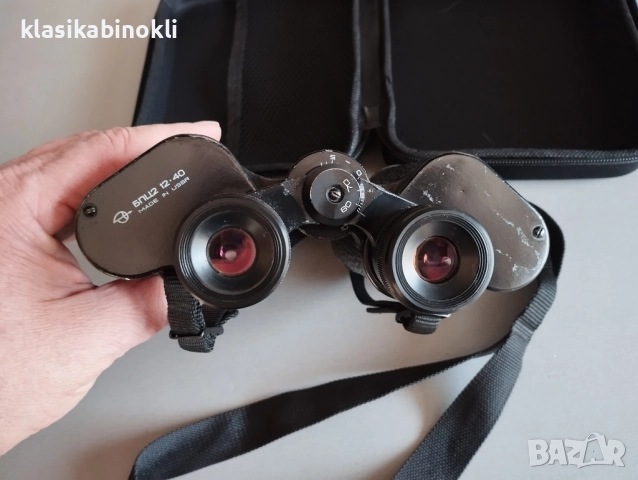 ТОП Съветски Бинокъл-БПЦ2 12 х 40-TENTO--MADE IN СССР, снимка 4 - Екипировка - 52810400