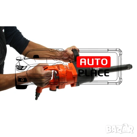 Пневматичен ударен гайковерт с дълъг шпиндел 1″ 4500Nm BJC, снимка 7 - Други инструменти - 54049000