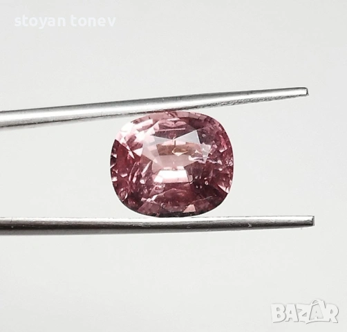 Рядък и ценен Падпараджа шпинел 2.68 кт от Мианмар! Нетретиран! Сертифициран! Нов!, снимка 6 - Други - 53603861