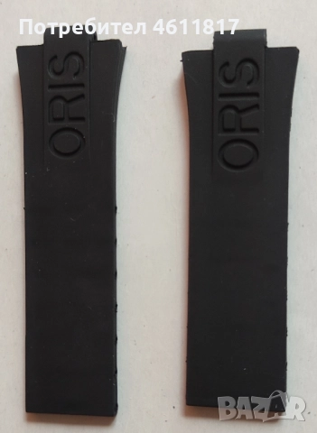 Силиконова каишка Oris Acuist, снимка 2 - Каишки за часовници - 52107460