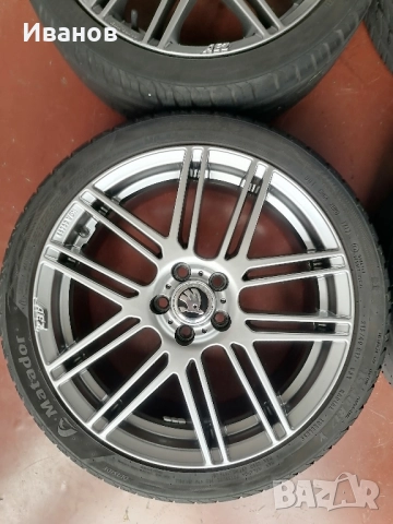 джанти 17" 5х100 Skoda , снимка 6 - Гуми и джанти - 52042578