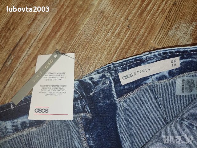 Нова Дамска дънкова пола М/L размер, снимка 2 - Поли - 49397200