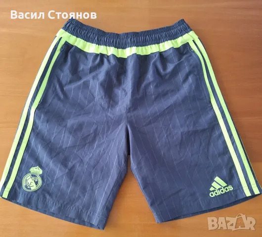 Реал Мадрид/Real Madrid adidas shorts 2015-16г. - за ръст 164см., снимка 1 - Фен артикули - 46845408