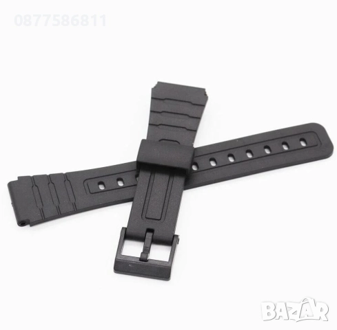 ПЛАСТМАСОВА КАТАРАМА ЗА ЧАСОВНИК CASIO ТОКА БЪКЕЛ . ЧЕРНИ КАТАРАМИ ЗА ЧАСОВНИЦИ. ТОКИ.ЧЕРНИ КАТАРАМИ, снимка 8 - Каишки за часовници - 50261463
