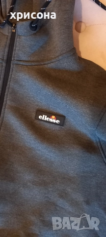 Мъжки суичър в сиво - М, снимка 2 - Суичъри - 52962647