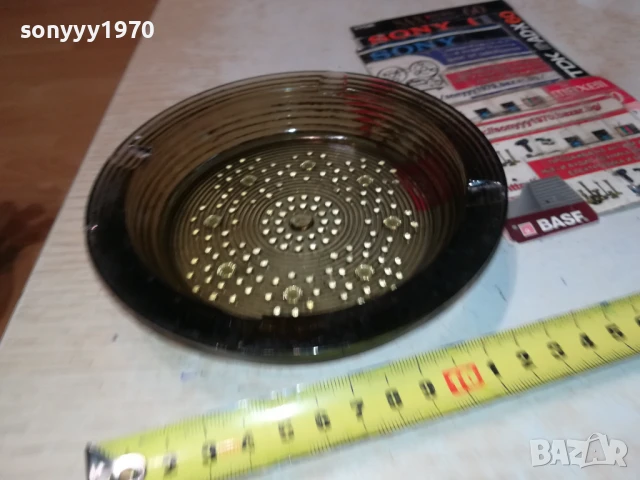 КРАСИВ ЗЕЛЕН ПЕПЕЛНИК 0606251151, снимка 16 - Антикварни и старинни предмети - 50572022