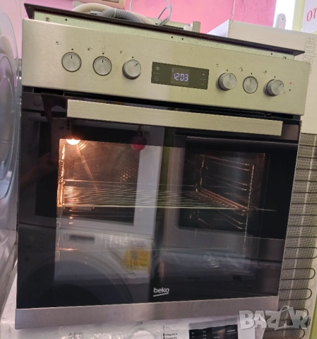 Печка за вграждане с керамичен плот  BEKO, снимка 8 - Печки, фурни - 52420654