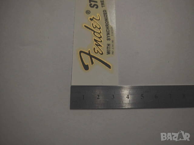 Ваденки Fender Stratocaster 1968/71 (CBS 70's) Custom Shop, снимка 7 - Китари - 53639295