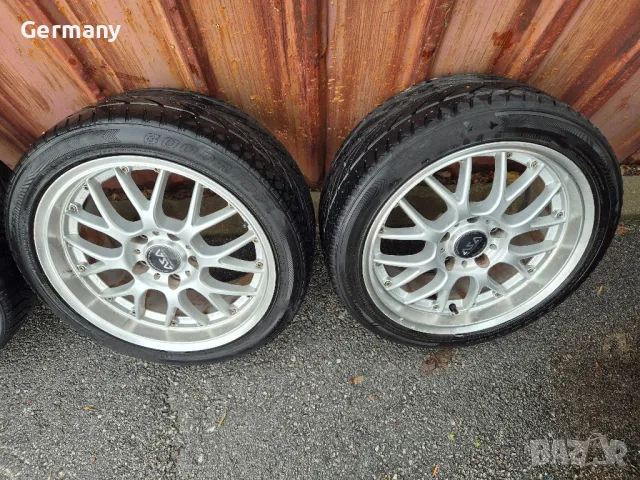 джанти за бмв bmw e36 e46 e90 e30 f30 17 цола 5x120 asa revolution by bbs спорт пакет, снимка 6 - Гуми и джанти - 48193618