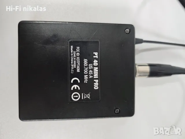 безжичен микрофон  приемник модем ресийвър AKG SR MINI 40 PRO, снимка 5 - Микрофони - 48980619