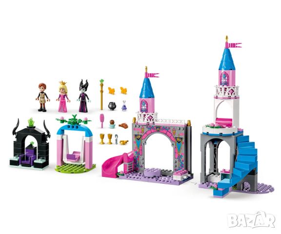 LEGO® Disney Princess™ 43211 - Замъкът на Аврора, снимка 5 - Конструктори - 45548031