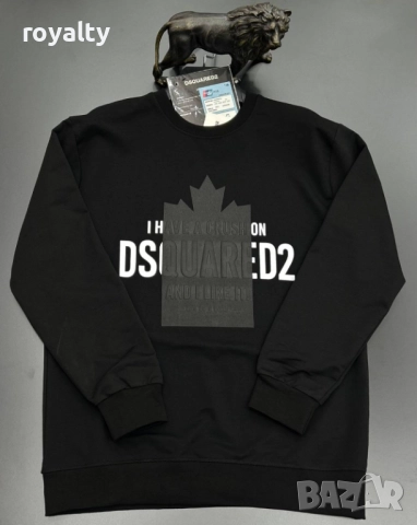 DSQUARED2 Черна Мъжка Блуза 