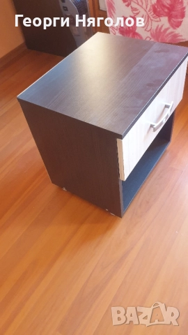 нощно шкафче венге, снимка 3 - Шкафове - 51624349