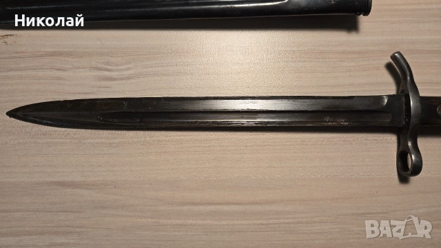 Щик, нож за финландски мосин-наган м1928, снимка 5 - Антикварни и старинни предмети - 53624518