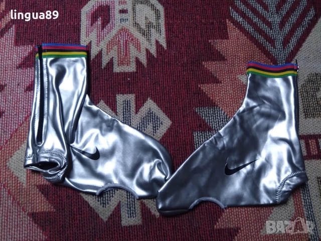 Nike Dartex Протектори за обувки (Champion Band – Сребрист) – Large