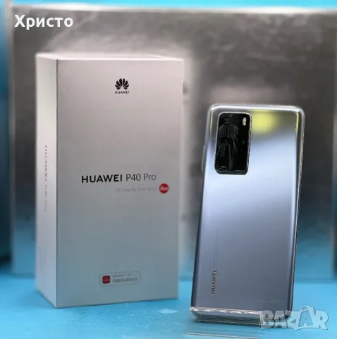 Huawei P40 Pro, Dual SIM, 256GB, 8GB RAM, 5G, Silver Frost, снимка 4 - Huawei - 47200107