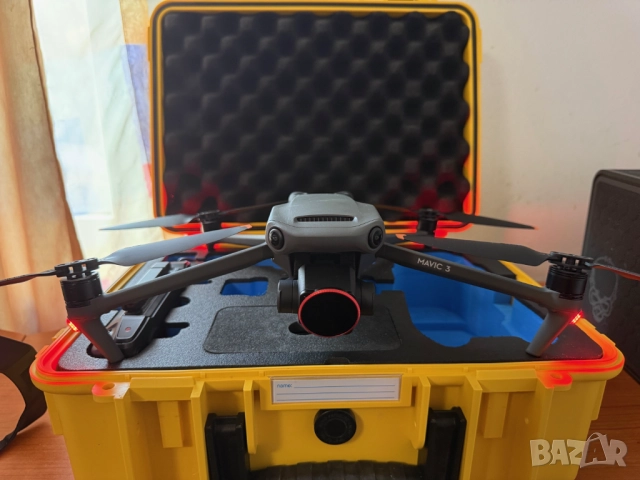 DJI Mavic 3 с DroneHacks NFZ/Altitude/FCC, DJI RC Pro Remote, FreeWell ND Filters, BW куфар НОВ