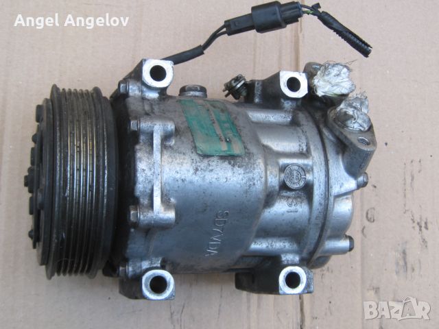 Компресор климатик SD7V16 Sanden 3M5H-19D629-GC Ford Fiesta 1.6 Focus 1.6 Mazda 3 1.6 Volvo C30  S40, снимка 2 - Части - 45820434