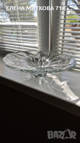 Масивна кристална фруктиера, снимка 4 - Аксесоари за кухня - 54259303