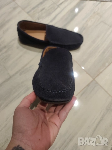 мъжки мокасини естествен велур, снимка 3 - Мокасини - 54092342