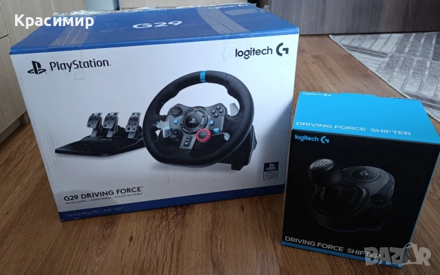 Волан с педали и шифтър Logitech G29 Driving Force