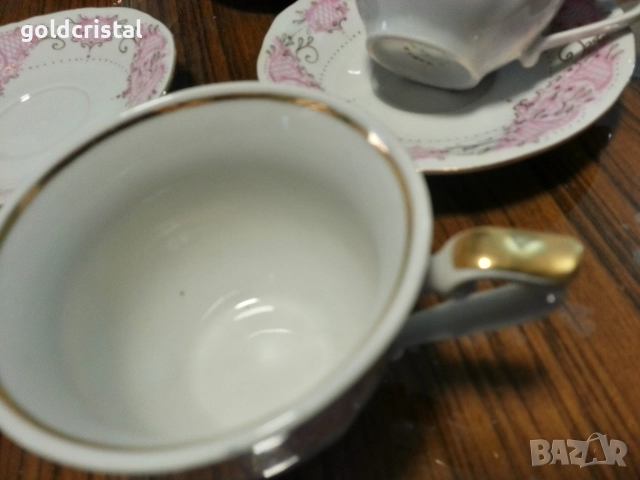 Стар български порцелан Изида чаши за кафе , снимка 7 - Антикварни и старинни предмети - 16145837