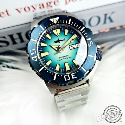 Часовник Heimdallr Monster V2 Automatic хомидж на Seiko Monster V3, снимка 2 - Мъжки - 43310942