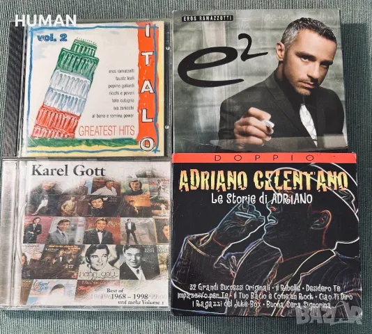 Italo Hits-Eros Ramazzotti-Celentano-Karel Gott , снимка 1 - CD дискове - 47055382