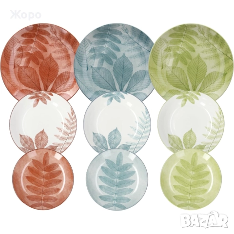 сервиз Tognana Natura - 18 части, снимка 2 - Сервизи - 51625426